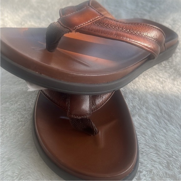 Johnston & Murphy leather sandals, NWT - Picture 1 of 10